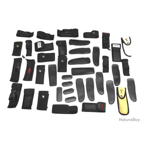 GRAND LOT ETUIS COUTEAUX