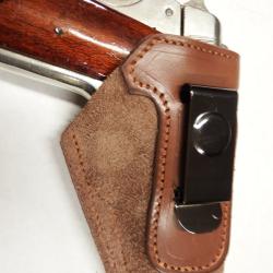 ETUI  INSIDE, peau souple, &agrave; clip TOWNSEND pour 1911 et autres... (Entreprise artisanale fran&ccedil;aise)