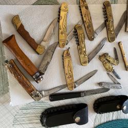 Couteaux de poche ancien