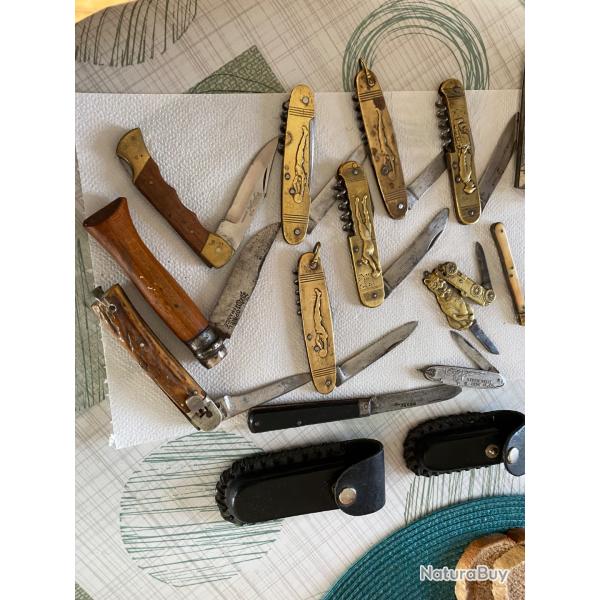 Couteaux de poche ancien