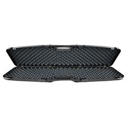 MALLETTE POUR ARME, FERMETURE 4 ATTACHES, MOUSSE ALVEOLEE, 125X25X11 CM