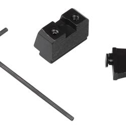 ENSEMBLE ORGANES DE VISEE POUR SILENCIEUX, NOIR MAT, EXTRA HAUT - PDP