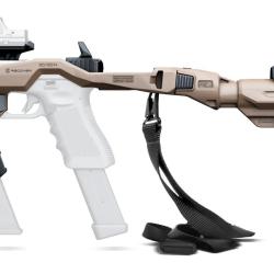 KIT STABILISATEUR RECOVER 2020X POUR GLOCK LARGE FRAME - TAN