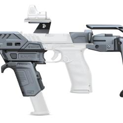 KIT STABILISATEUR RECOVER S-PRO MG COMPLET POUR WALTHER PDP - NOIR