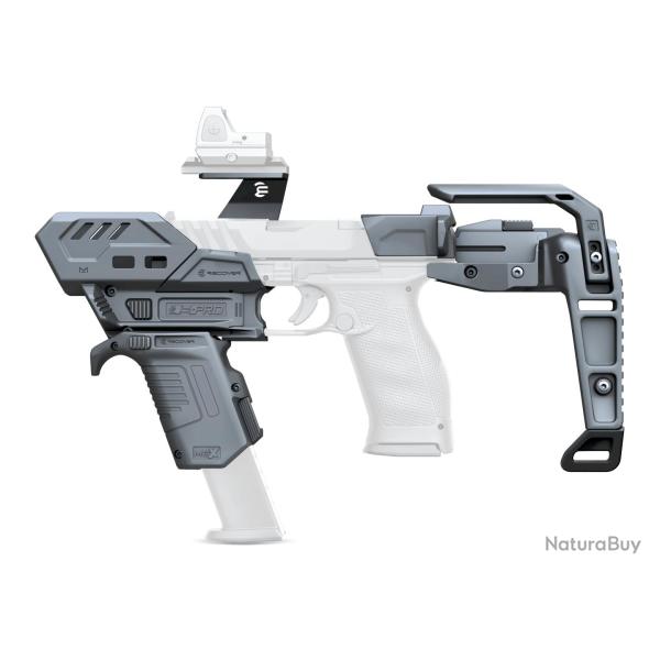 KIT STABILISATEUR RECOVER S-PRO MG COMPLET POUR WALTHER PDP - NOIR