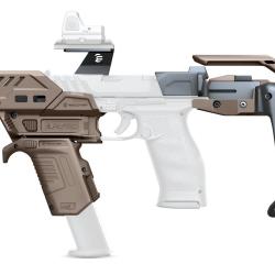 KIT STABILISATEUR RECOVER S-PRO MG COMPLET POUR WALTHER PDP - TAN