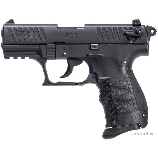 PIST P22Q STANDARD WALTHER 3,42'' CAL 22LR, 10 COUPS - BLACK