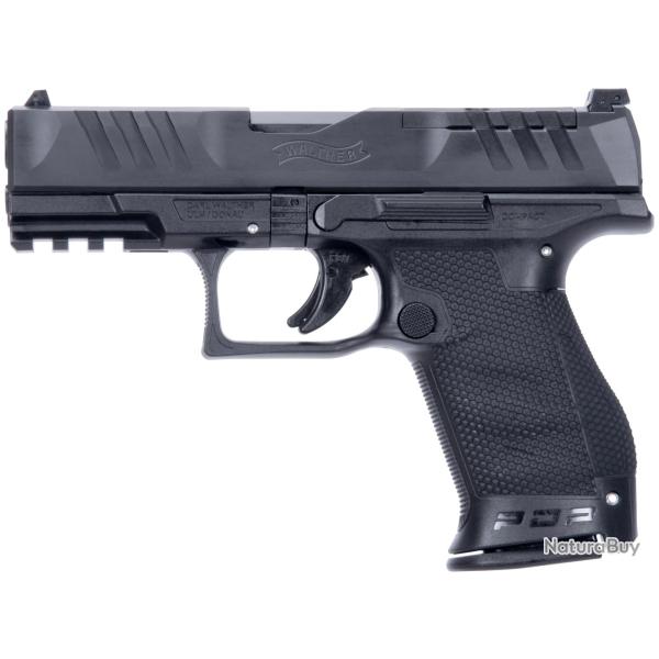 PIST PDP COMPACT WALTHER 4'' CAL 9X19, 15 COUPS