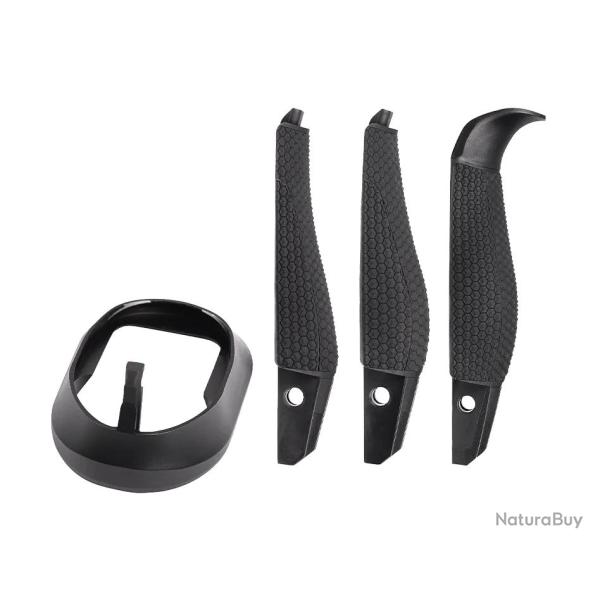 PUITS DE CHARGEUR PDP C., PROFIL BAS + 3 DOS DE POIGNEE S/M/L - PDP COMPACT