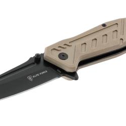 COUTEAU PLIANT ELITE FORCE EF159 BLACKWASH FDE