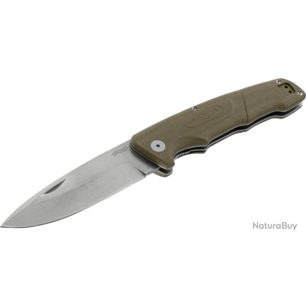 COUTEAU PLIANT WALTHER GREEN NATURE KNIFE 1