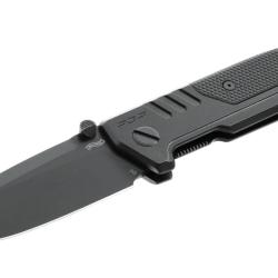COUTEAU PLIANT WALTHER PDP STEEL FRAME SPEARPOINT BLACK