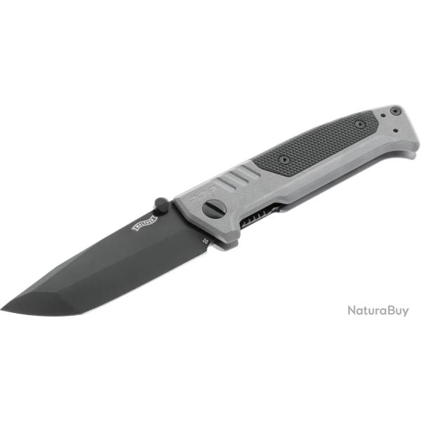COUTEAU PLIANT WALTHER PDP TANTO FOLDER TUNGSTEN GREY