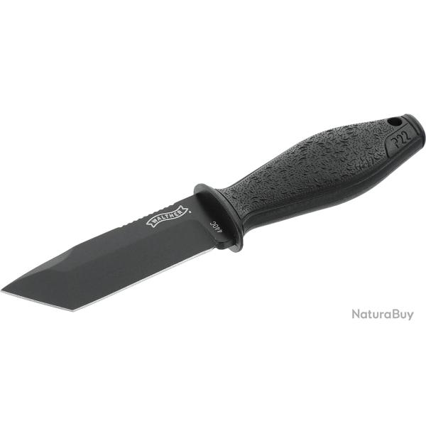 COUTEAU WALTHER P22 TSK LAME FIXE BLACK