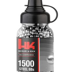BILLES HK BB STEEL CAL 4.5 MM 0.35G X1500