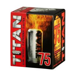 CART 9 MM PAK A BLANC TITAN PERFECTA X75