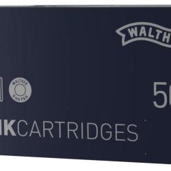 CART 9 MM PAK A BLANC WALTHER X 50