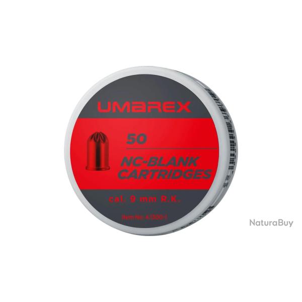CART 9 MM RK A BLANC UMAREX X50