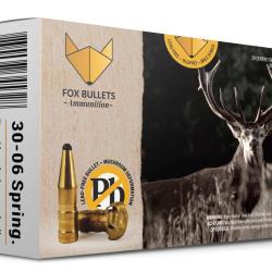 CART SANS PLOMB FOX BULLETS 30-06 FOX CLASSIC HUNTER 180 GR (PAR BOITE DE 20)