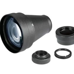 ENSEMBLE DE LENTILLES AFOCALES 5X POUR DISPOSITIFS VISION NOCTURNE AGM