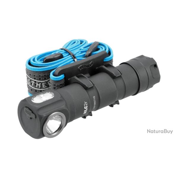 LAMPE FRONTALE WALTHER HLC2R RECHARGEABLE 1000 LUMENS
