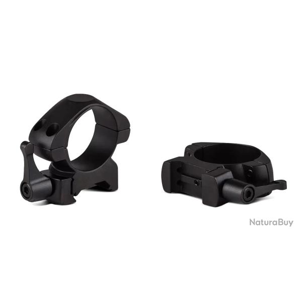 MONTAGE QR KONUS POUR RAIL WEAVER/PICATINNY DIAM 30 MM BAS