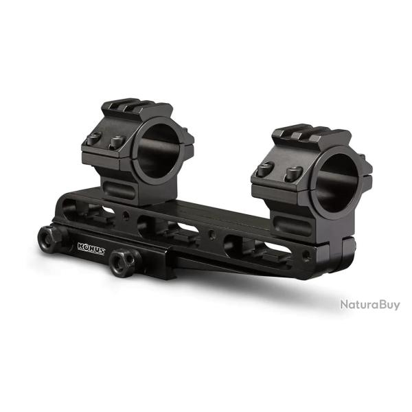 MONTAGE UNIVERSEL KONUS CANTILEVER POUR RAIL WEAVER/PICATINNY DIAM 25.4 ET 30MM