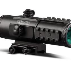 VISEUR KONUS SIGHT PRO PTS2 3X30 2.8 MOA AVEC MONTAGE POUR RAIL WEAVER/PICATINNY