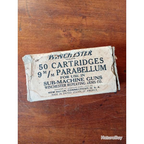 Boite de cartouche winchester