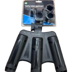 Support de canne triple - Triple Rod Support