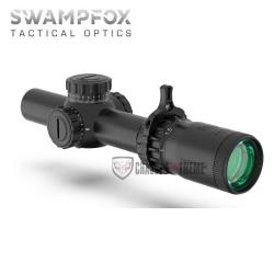 Lunette LPVO SWAMPFOX Tomahawk II 1-6x24 SFP Rouge BDC 34mm