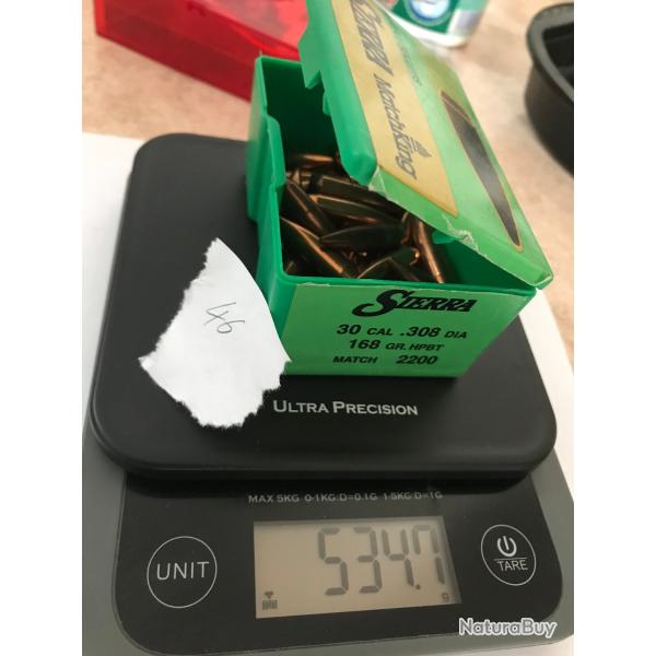 308 168 grain sierra ogives