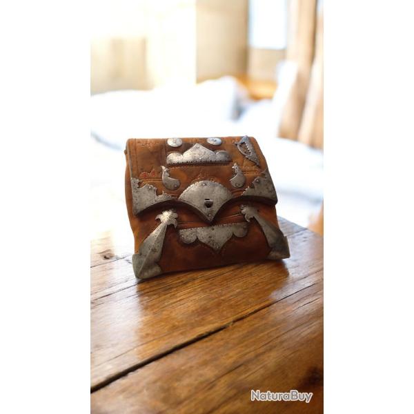 Ancienne cartouchi�re de chasse �poque Louis-Philippe Ier