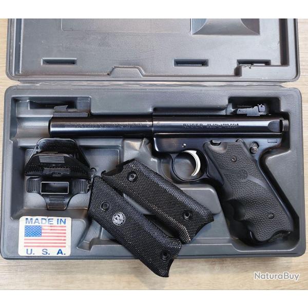 Pistolet RUGER mod�le MARK II TARGET - Cal .22 LR - 2 chargeurs (Occasion)