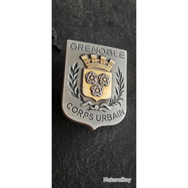 INSIGNE POLICE CORPS URBAIN GRENOBLE