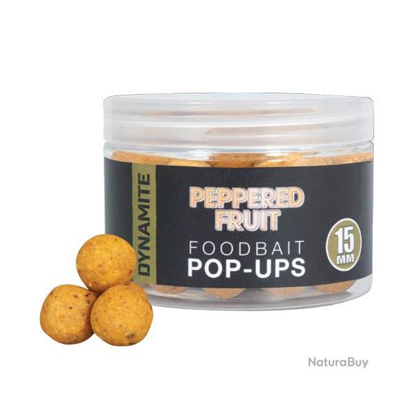 Pop Ups Dynamite Baits Peppered Fruit 15mm
