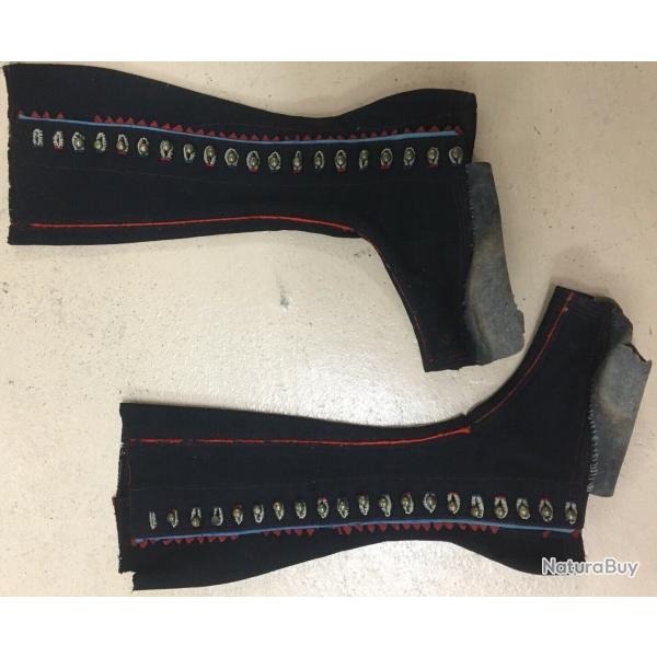 Tr�s belle paire de gu�tres de Zouave. 14 18