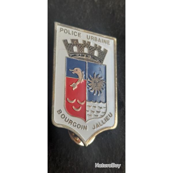 INSIGNE POLICE  URBAINE BOURGOIN JALLIEU