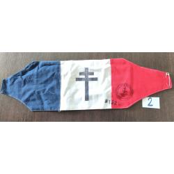 Brassard FFI r&eacute;sistant croix de lorraine COPIE ref 2