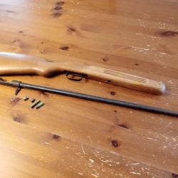 Crosse et canon + boitier de 9 mm