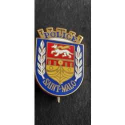 INSIGNE POLICE SAINT MALO
