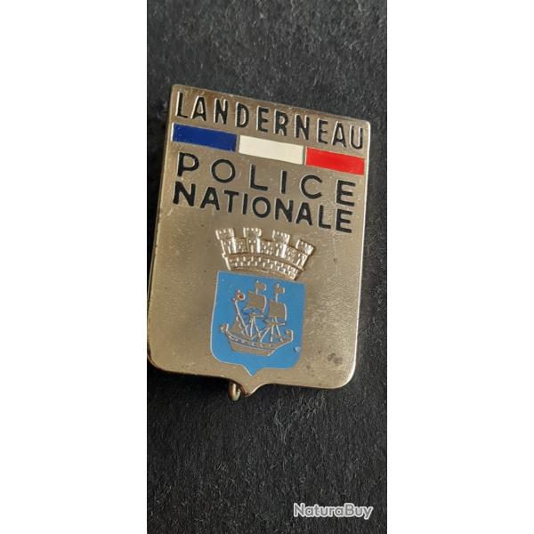 INSIGNE POLICE NATIONALE LANDERNEAU