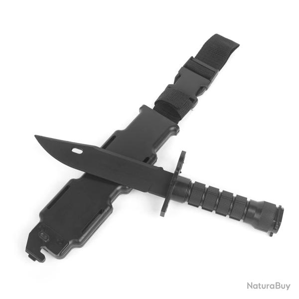 DUMMY PLASTIC BAYONET M9 BLACK