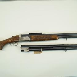 fusil superpose mixte zoli 12/70 9.3x74r pour enchere 1� UP18L2