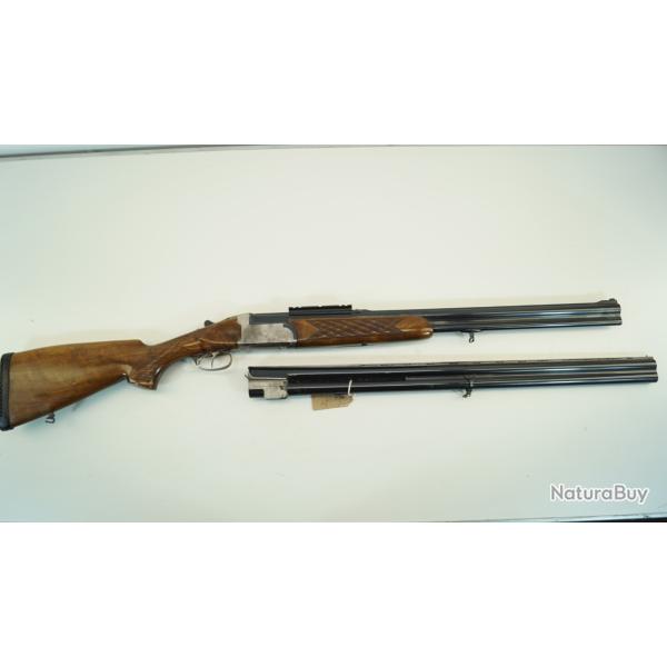 fusil superpose mixte zoli 12/70 9.3x74r pour enchere 1� UP18L2