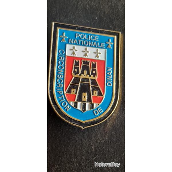 INSIGNE POLICE NATIONALE DINAN