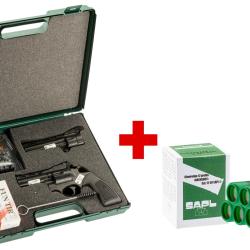 Pack pistolet SAPL cal.12/50 gc27 luxe et 8.8/10 2 canons + 10 chevrotines