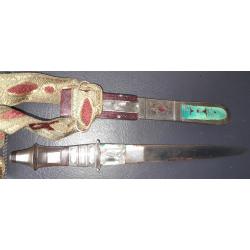 Ancien couteau berb&egrave;re Koumya koumia r&eacute;tro Collection Afrique du Nord