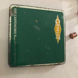 Gevelot balles rondes 9 mm