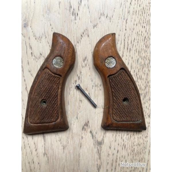Pour S&W K square butt, plaquettes d'origine